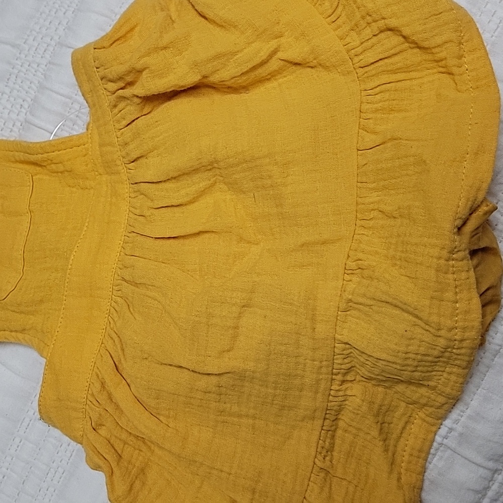 Yellow skirt